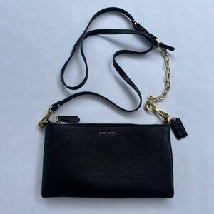 Coach Versatile Crossbody/Shoulder/Clutch Bag - Black